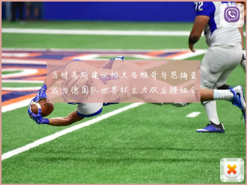 马特乌斯建议帕夫洛维奇与恩梅查成为德国队世界杯主力双后腰组合