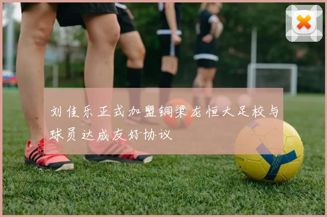 刘佳乐正式加盟铜梁龙恒大足校与球员达成友好协议